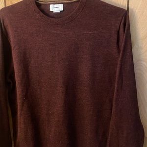Mens Light Burgundy sweater
